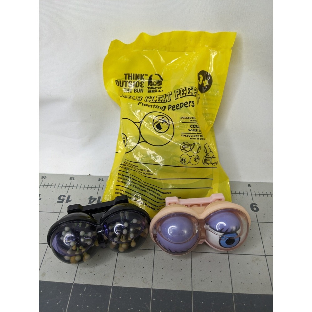 Taco Bell Floating Peepers Lot of 3